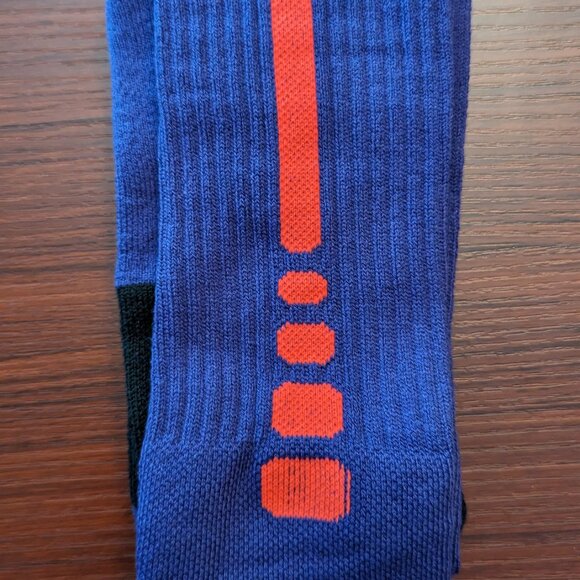 Original Nike Elite Socks Crew Size XL Purple Pink Basketball